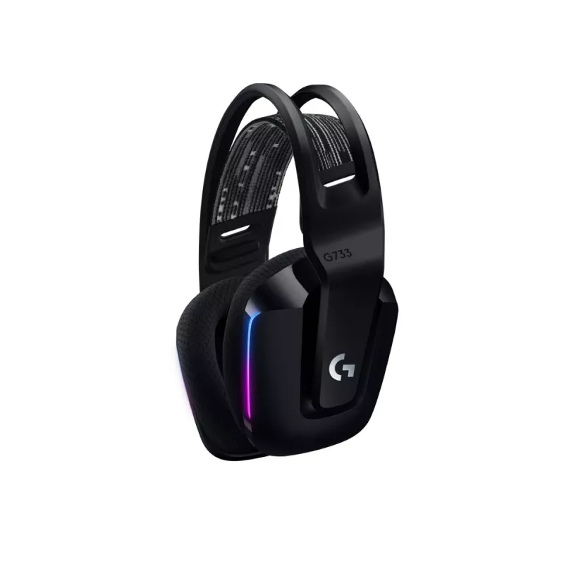 LOGITECH G733 Lightspeed Wireless RGB pelikuulokkeet musta