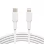 BELKIN Lightning - USB-C-kaapeli 1 m valkoinen