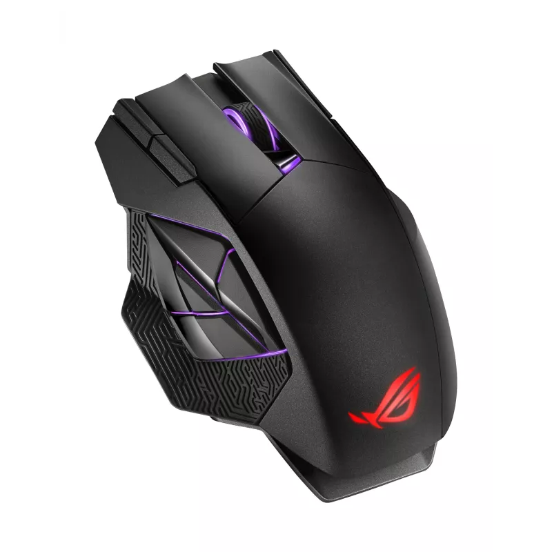 ASUS ROG Spatha X hiiri peli oikeakätinen RF langaton + USB Type-C optinen 19000 DPI