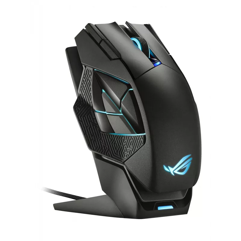 ASUS ROG Spatha X hiiri peli oikeakätinen RF langaton + USB Type-C optinen 19000 DPI