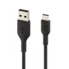 USB-kaapeli Belkin CAB001BT1MBK 1 m USB A USB C musta