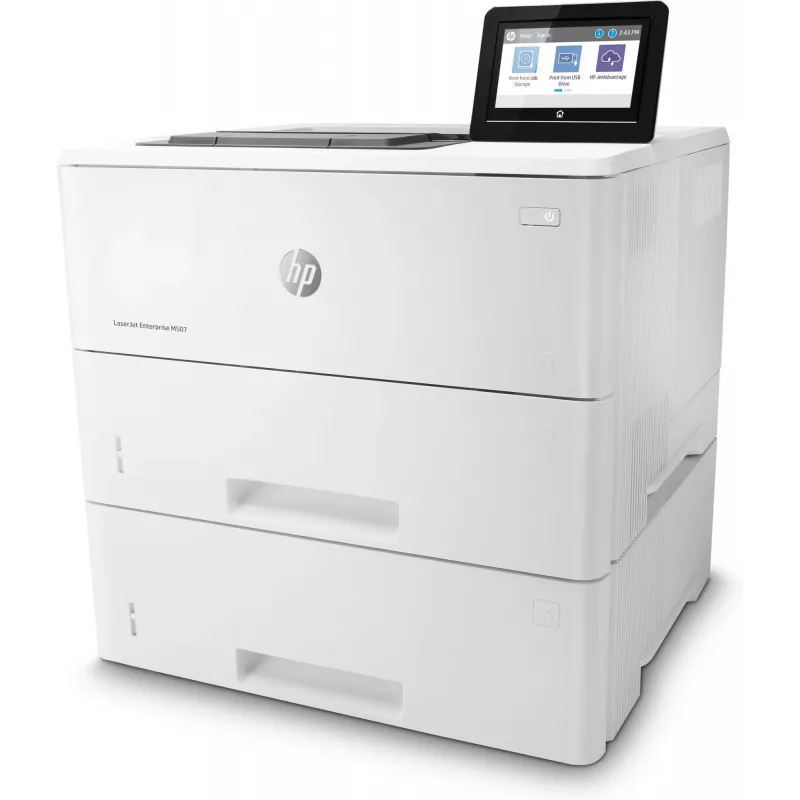 HP LaserJet Enterprise M507x, laser, 1200 x 1200 DPI, A4, 43 ppm, kaksipuolinen tulostus, verkkokelpoinen