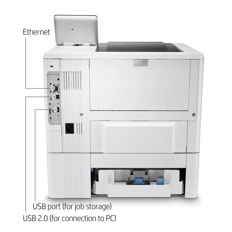 HP LaserJet Enterprise M507x, laser, 1200 x 1200 DPI, A4, 43 ppm, kaksipuolinen tulostus, verkkokelpoinen