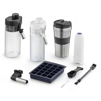 Yhdistelmäkahvinkeitin De’Longhi ECAM450.86.T — täysautomaattinen, 1,8 l vesisäiliö, 300 g papusäiliö, 19 bar, integroitu mylly, TFT-näyttö