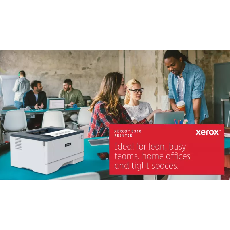 Xerox B310 A4 40ppm langaton duplex-tulostin PS3 PCL5e/6 2 lokeroa yhteensä 350 arkkia