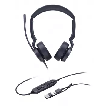 Yealink UH44 Dual Teams USB-C/A kuulokemikrofoni