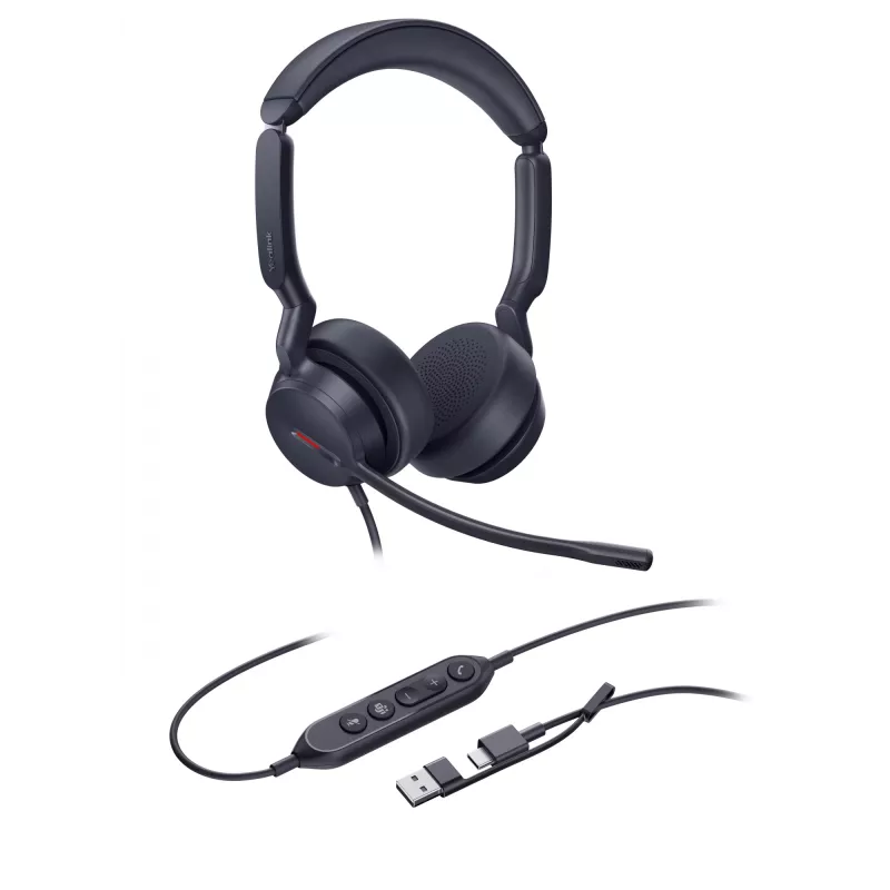 Yealink UH44 Dual Teams USB-C/A kuulokemikrofoni