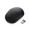 DELL Pro Plus Compact hiiri - MS5120W - musta, molempikätinen, optinen, RF Wireless + Bluetooth, 1600 DPI, musta
