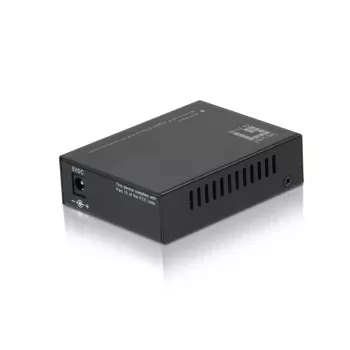 LevelOne RJ45–SFP gigabit-mediakonvertteri, PoE PD