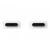 Samsung USB-C–USB-C-kaapeli 3A 1,8 m — USB-C–USB-C-uros, valkoinen