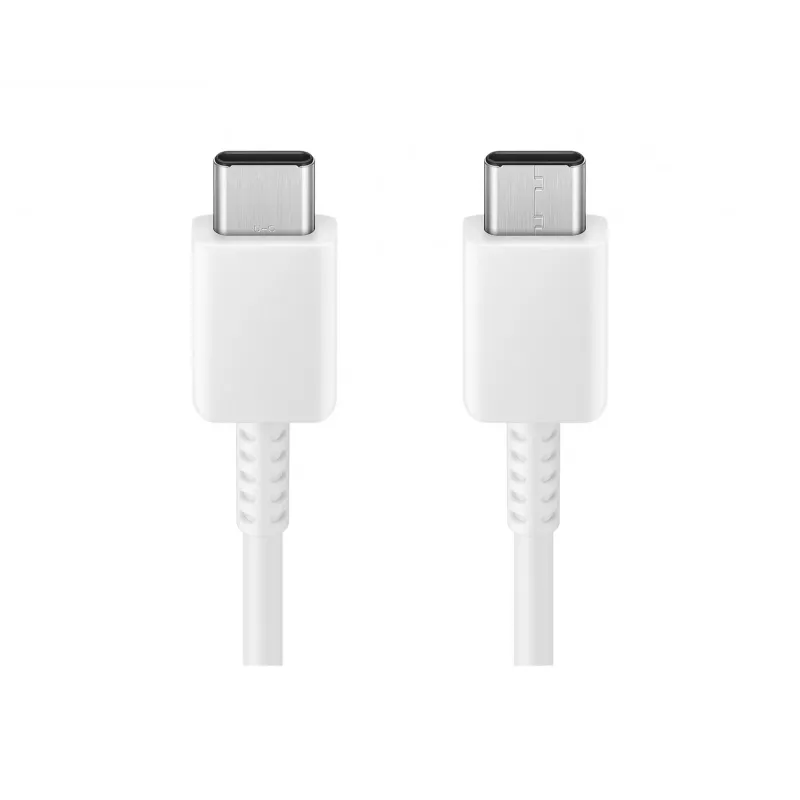 Samsung USB-C–USB-C-kaapeli 3A 1,8 m — USB-C–USB-C-uros, valkoinen