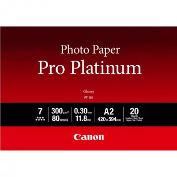 Canon PT-101 Pro Platinum valokuvapaperi A2 - 20 arkkia