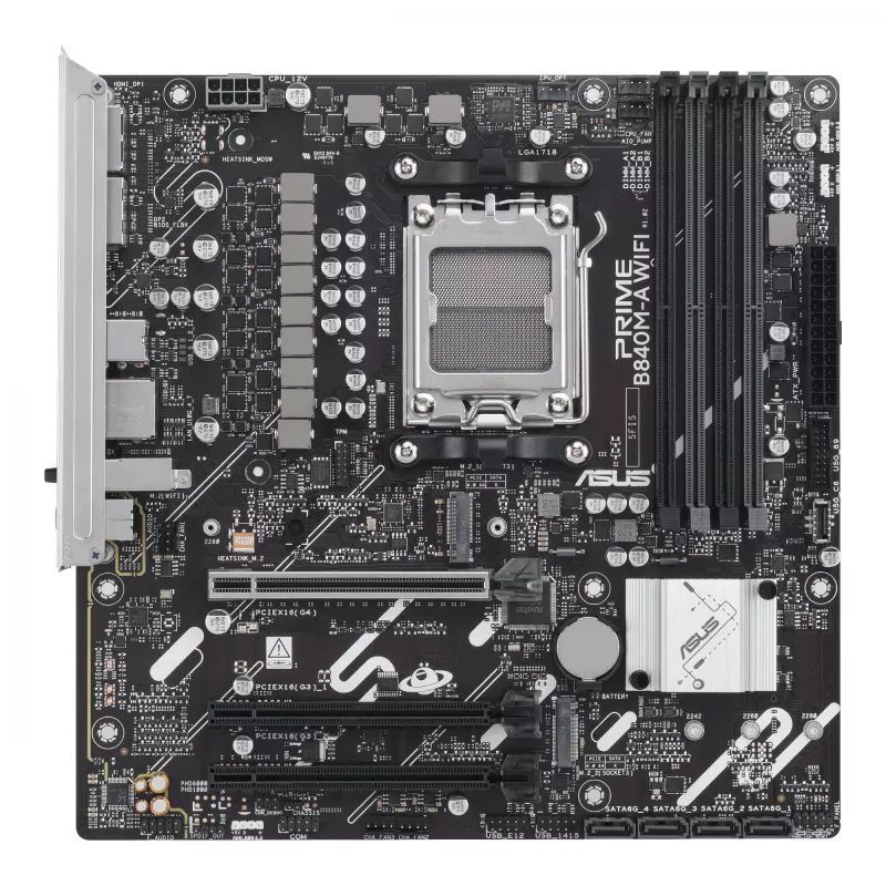Emolevy ASUS PRIME B840M-A WIFI AMD B840 kanta AM5 micro ATX