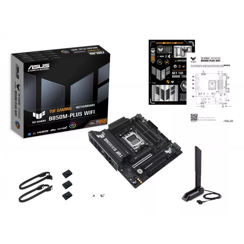 ASUS TUF GAMING B850M-PLUS WIFI AMD B850 kanta AM5 micro ATX