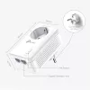TP-Link TL-PA7027P KIT PowerLine-verkkosovitin 1000 Mbit/s Ethernet LAN valkoinen 2 kpl