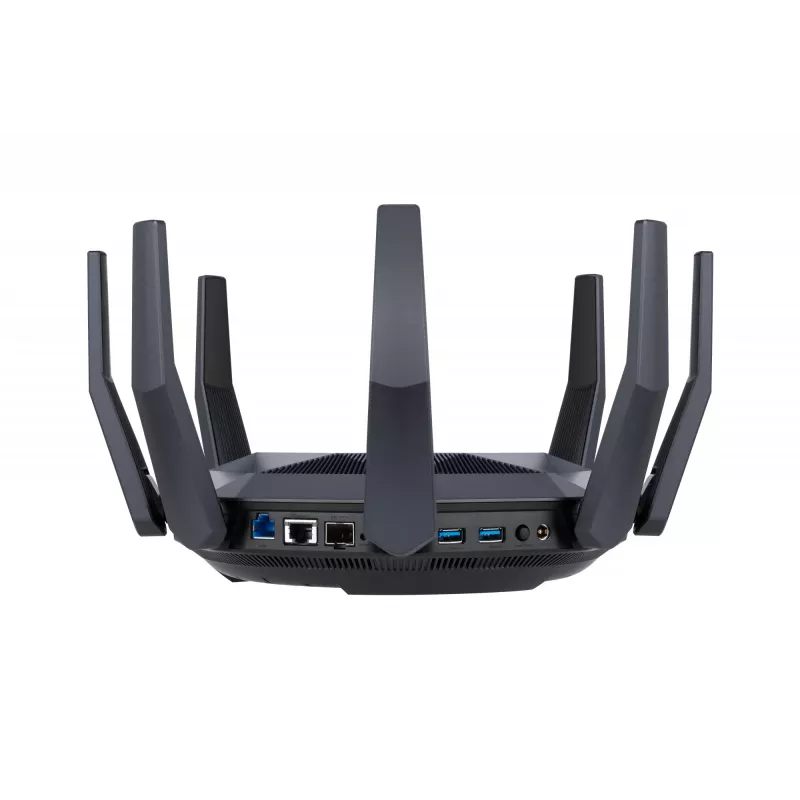ASUS RT-AX89X AX6000 AiMesh WLAN-reititin Ethernet Dualband (2,4 GHz / 5 GHz) musta
