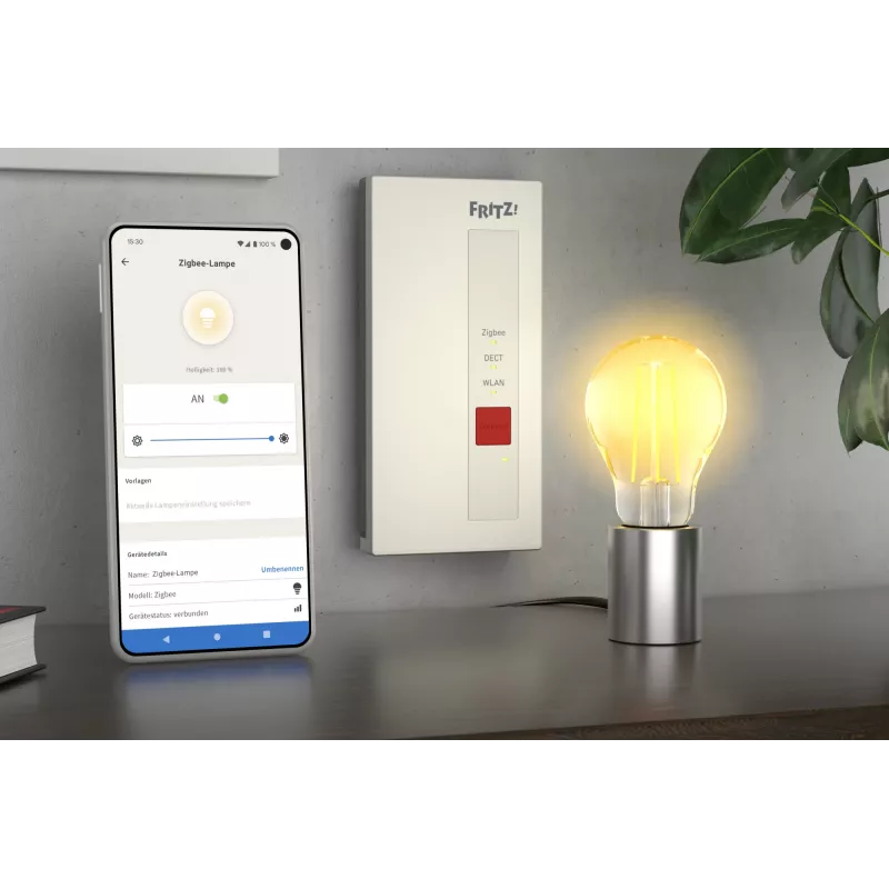 FRITZ!DECT Smart Gateway langaton valkoinen Gigabit Ethernet 128-bit AES