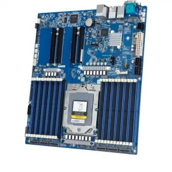 Emolevy GIGABYTE MZ33-AR0 Extended ATX AMD EPYC 9004 kanta SP5, 24× DDR5 DIMM, 4× PCIe 5.0 x16, 2× RJ-45