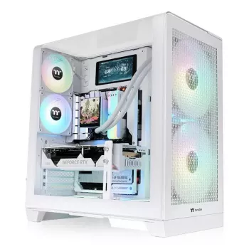 PC-kotelo Thermaltake View 390 Air Midi Tower valkoinen