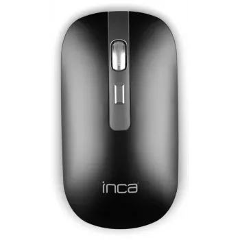Inca IWM-531RA langaton ja Bluetooth-hiiri, 1600 DPI, 4D-painike, hiljainen, antrasiitti
