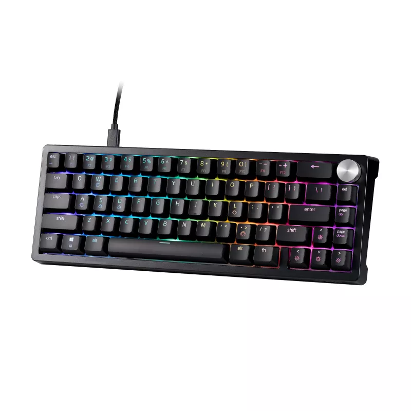 XPG SORCERER MINI PELINÄPPÄIMISTÖ, johdollinen, USB, mekaaninen, QWERTY, RGB LED, musta