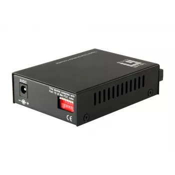 LevelOne RJ45-SC Gigabit mediakonvertteri, yksimuotokuitu, 20 km