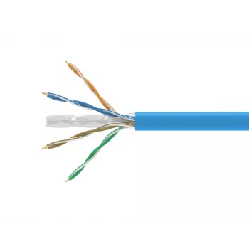 Verkkokaapeli EQUIP 404542 Cat6a U/UTP sininen, 305 m, 10GBase-T