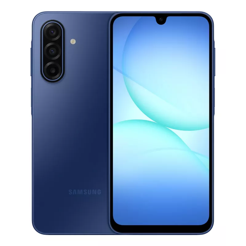 Samsung Galaxy A17 5G SM-A176B älypuhelin, 6,7 tuuman Super AMOLED, 4 GB RAM, 128 GB, 50 MP, 5000 mAh, Dual SIM, sininen
