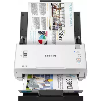 Epson WorkForce DS-410 -arkkiskanneri 600 x 600 DPI A4 musta, valkoinen