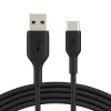 BELKIN USB-A–USB-C-kaapeli 2 m musta
