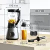Bosch Serie 4 MMB6177S tehosekoitin 1,5 L pöytäsekoitin 1200 W musta, hopea