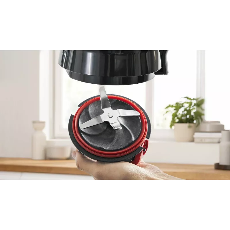 Bosch Serie 4 MMB6177S tehosekoitin 1,5 L pöytäsekoitin 1200 W musta, hopea