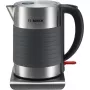 Bosch TWK7S05 vedenkeitin 1,7 L 2200 W musta, harmaa