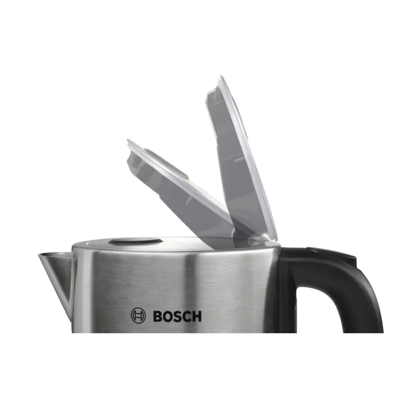 Bosch TWK7S05 vedenkeitin 1,7 L 2200 W musta, harmaa