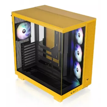 PC-kotelo Thermaltake View 380 XL TG ARGB Midi Tower keltainen