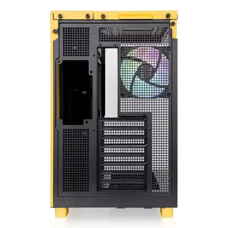 PC-kotelo Thermaltake View 380 XL TG ARGB Midi Tower keltainen