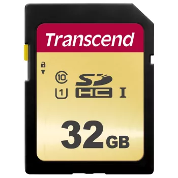 Flash-muisti Transcend 64GB SDXC UHS-I 500S