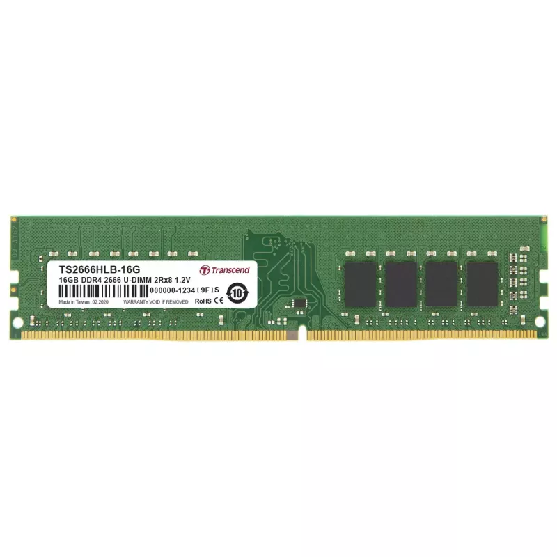 Muisti Transcend DDR4-2666 U-DIMM 16 GB