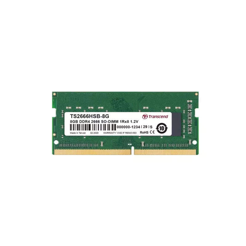 Muisti Transcend DDR4 SO-DIMM 8GB 2666MHz