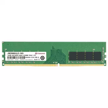TRANSCEND 16GB Jetram DDR4 2666MHz U-DIMM -muistimoduuli 1rx8 1,2V
