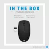 HP X200 langaton hiiri 6VY95AA, optinen, 2,4 GHz, USB-vastaanotin, musta