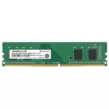 TRANSCEND 4GB Jetram DDR4 2666MHz U-DIMM -muistimoduuli 1rx16 1,2V