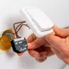 Älykytkin Shelly WAVE 2PM musta (Shelly) — langaton Z-Wave, 16 A, 110–240 V, 868,4 MHz