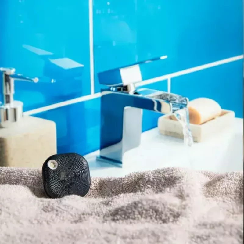 Älykäs painike Shelly BLU Button Tough 1 musta muovi 3V CR2032