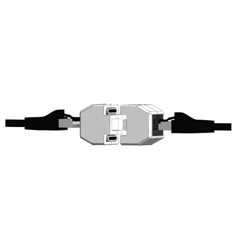 ALLNET ALL-RJ45-MAGNET liitäntäkortit/-sovittimet RJ-45 valkoinen 90W