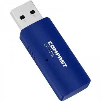 ALLNET ALL-WA0300AC Wireless AC USB-Wi-Fi-sovitin, 867 Mbit/s, sininen