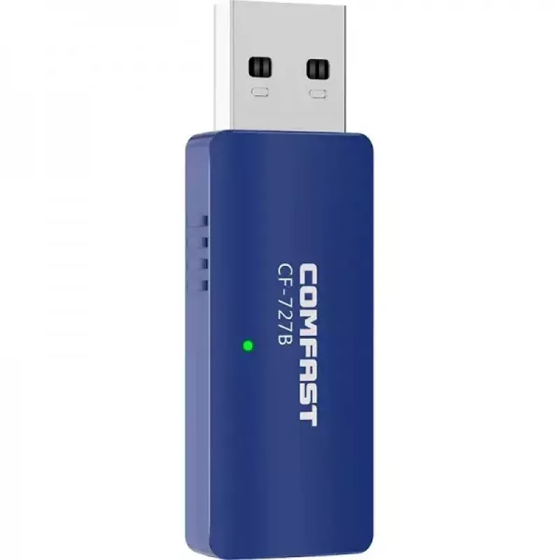 ALLNET ALL-WA0300AC Wireless AC USB-Wi-Fi-sovitin, 867 Mbit/s, sininen
