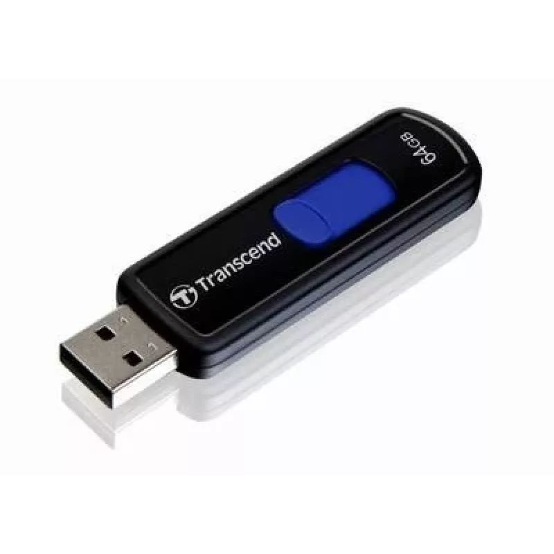 Transcend JetFlash 760 TS64GJF760 USB-muistitikku, 64GB, USB 3.1 Gen 1, USB Type-A, musta