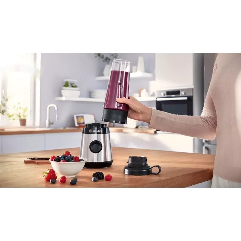 Bosch VitaPower MMB2111M -tehosekoitin 0,6 l pöytätehosekoitin 450 W ruostumaton teräs