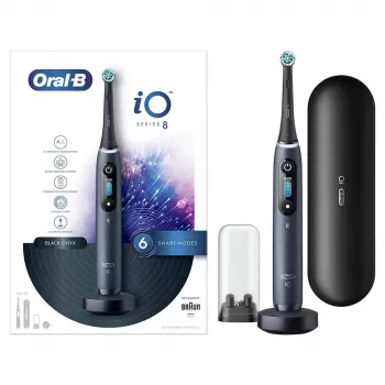 Oral-B iO -sähköhammasharja aikuisille pyörivä hammasharja musta